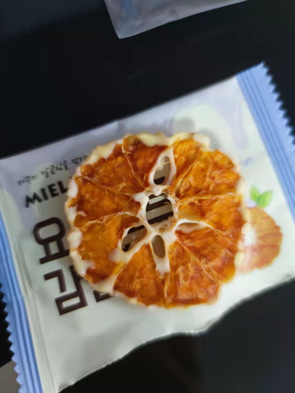 去皮风干橙子片