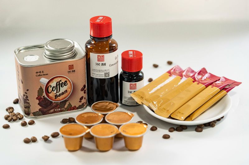 咖啡萃取液(焦糖味,坚果味,原味),咖啡果皮茶萃取液